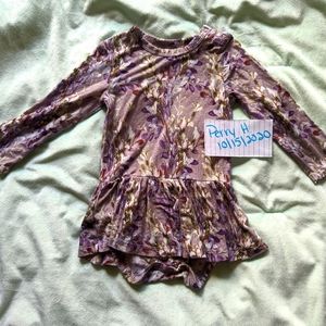 Posh Peanut trinity floral twirl skirt 3-6 month